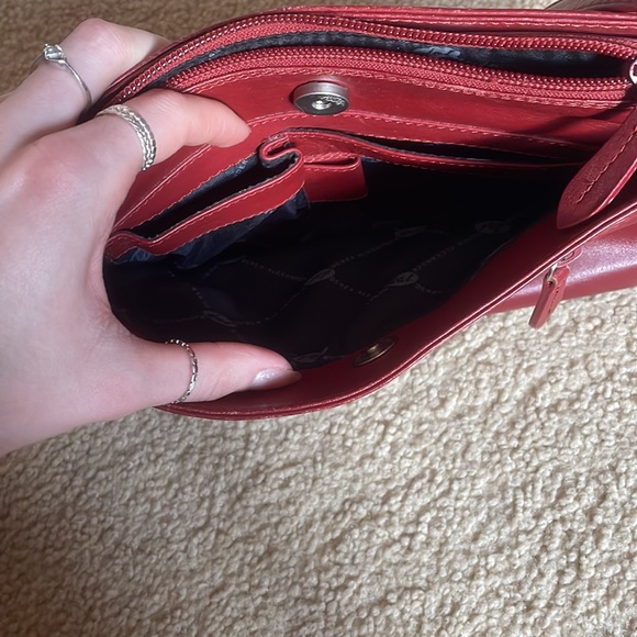 Derek Alexander Red Y2K Leather Purse - Picture 7 of 13